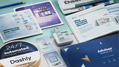 Brand identity for a most innovative mortgage fintech