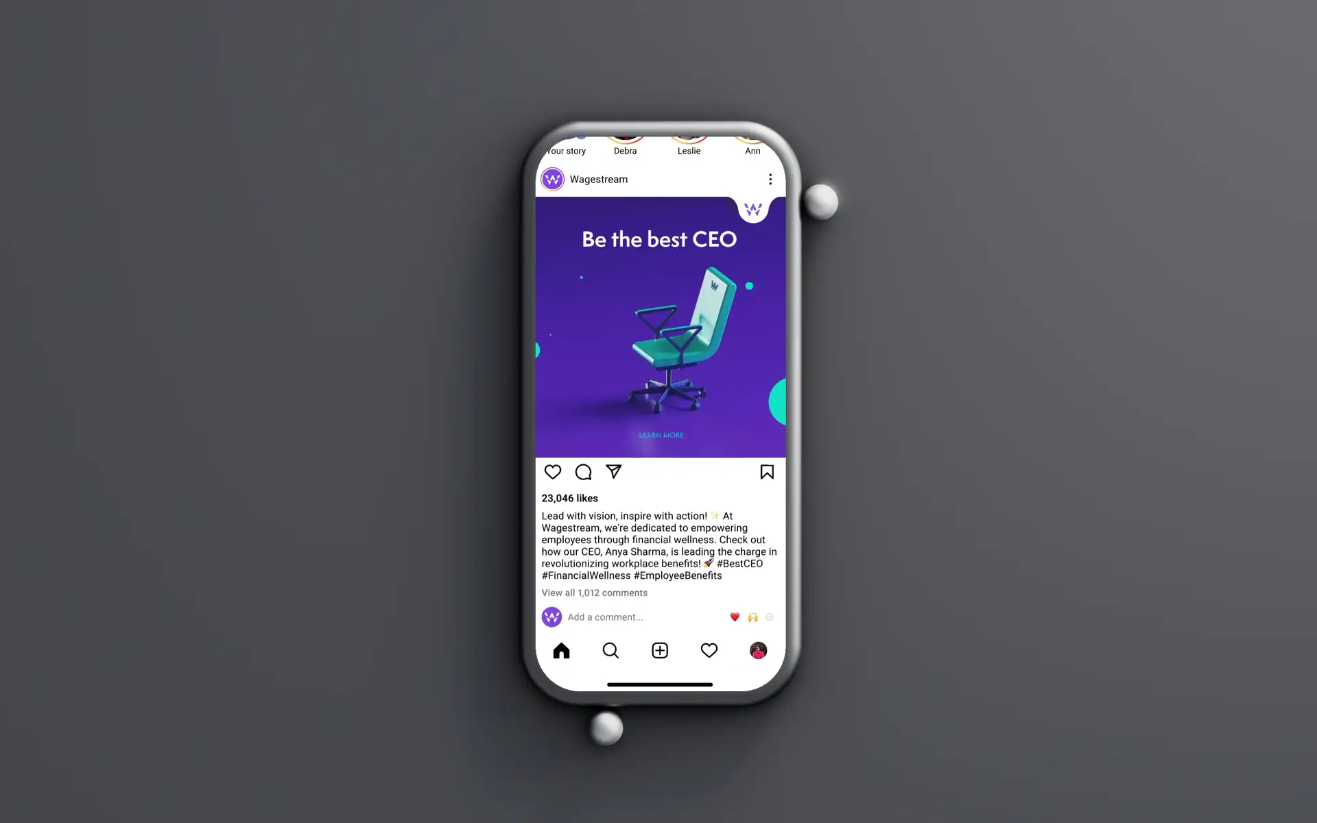 Social Content Series for Wagestream