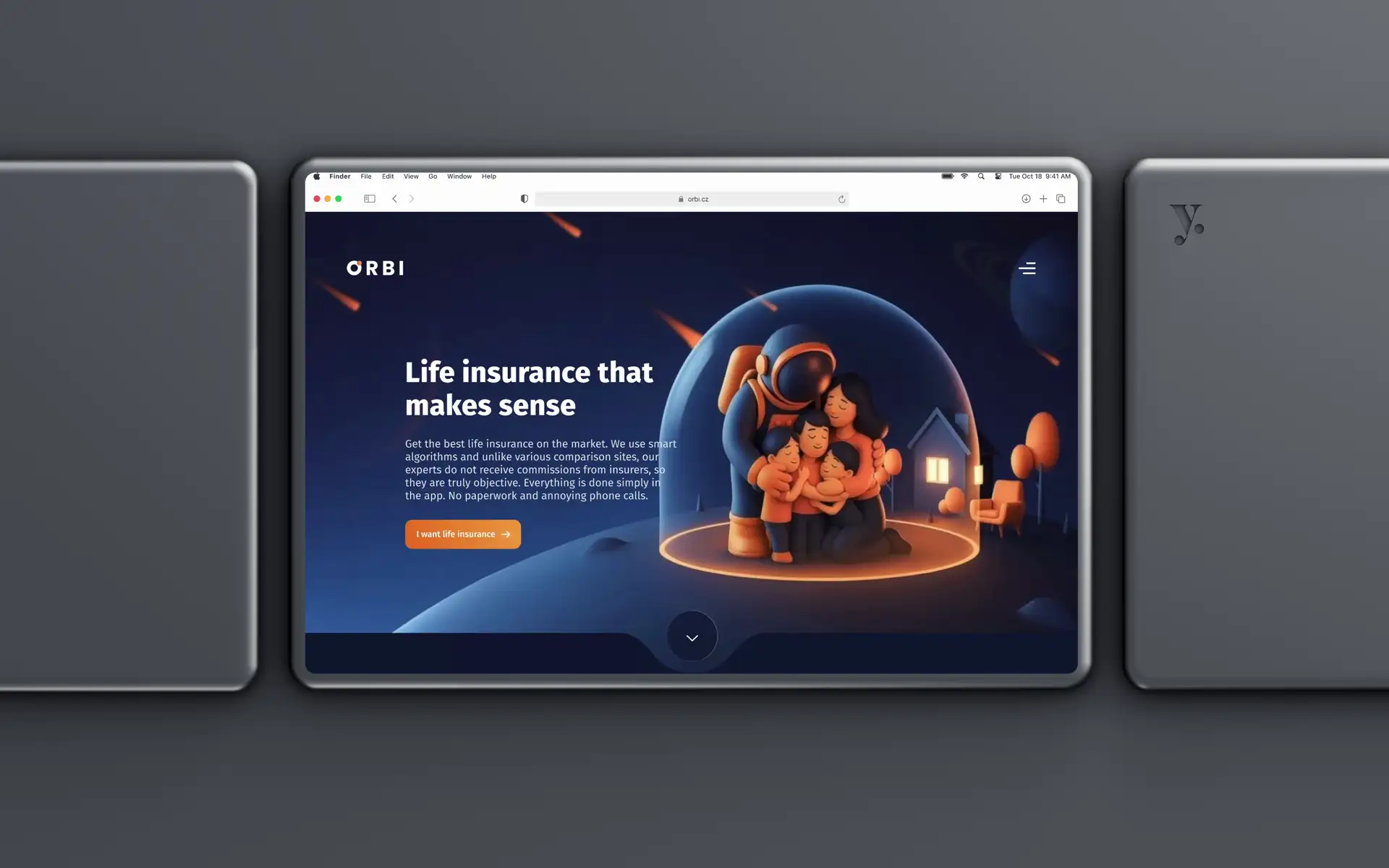 Website for Orbi